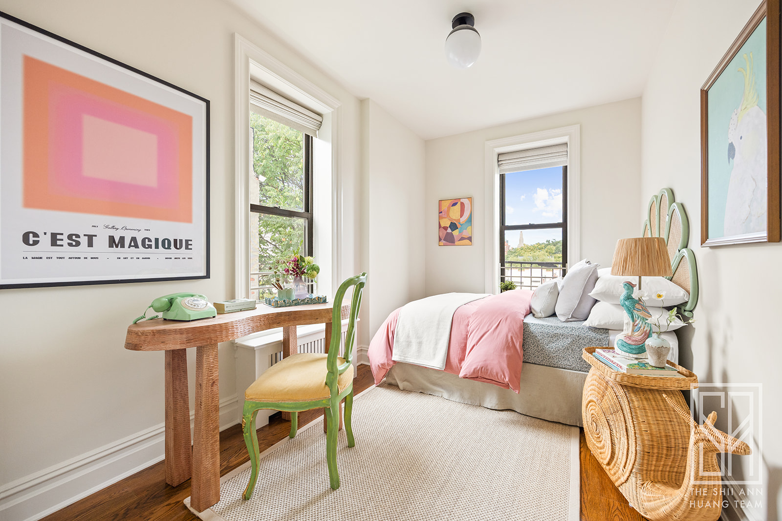 307 7th Street, Unit 4L Brooklyn, NY 11215 - Photo 10 of 15 a bedroom with a bed and a window