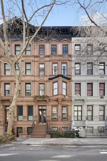 a front view of a residential apartment building