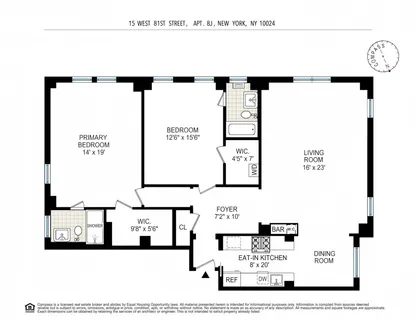 $2,275,000 | 15 West 81st Street, Unit 8J | Upper West Side