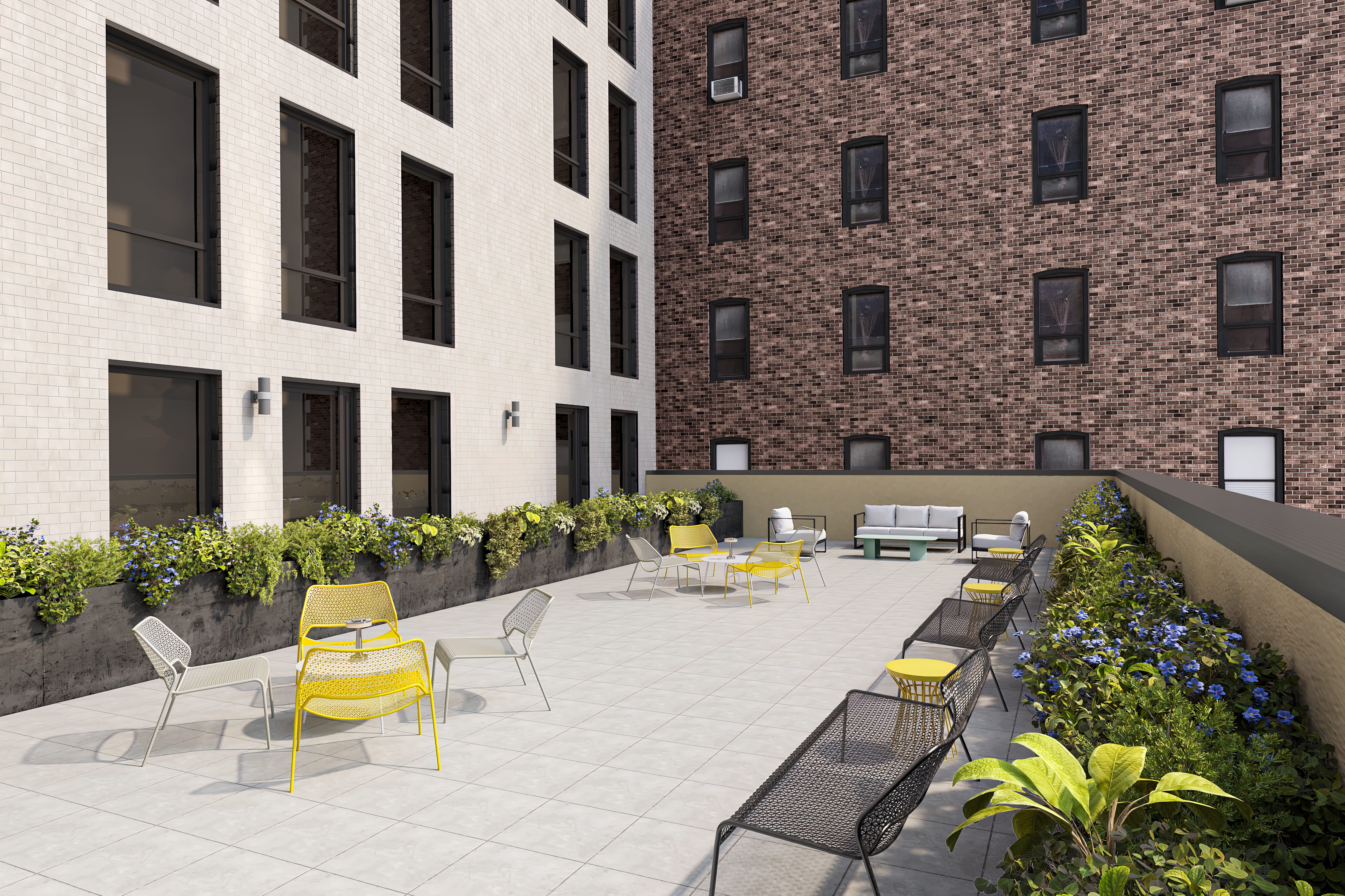 130 East 177th Street, Unit 10A Bronx, NY 10453 - Photo 11 of 16 a view of house with outdoor seating space