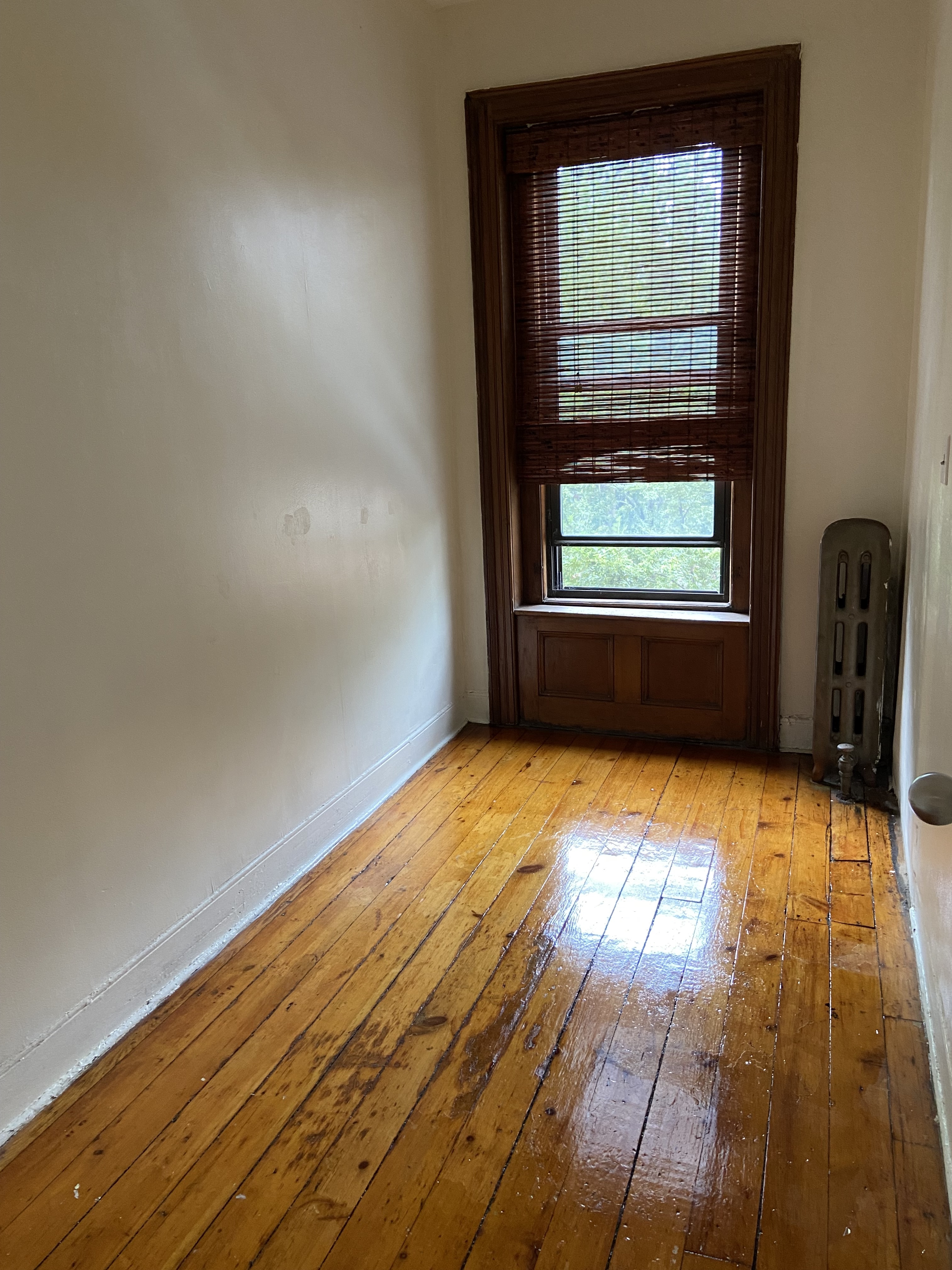 452 MacDonough Street, Unit 3 Brooklyn, NY 11233 - Photo 2 of 7 an empty room with a window
