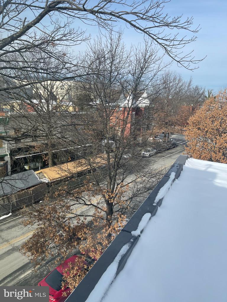 1033 Park Road Northwest, Unit 6 Washington, DC 20010 - Photo 21 of 38 a view of a yard with wooden fence