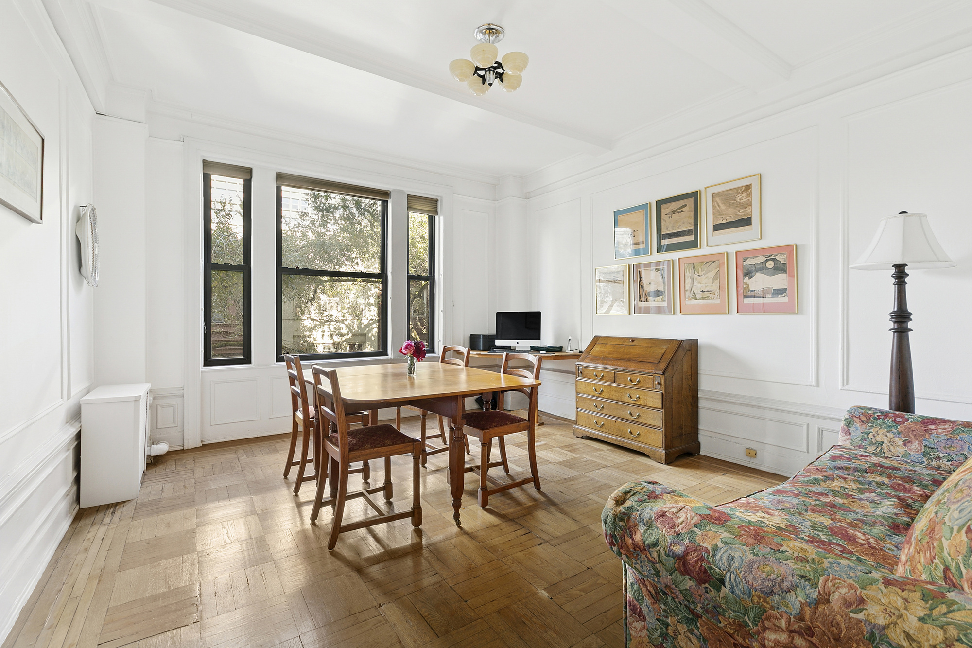 160 West 95th Street, Unit 4A Manhattan, NY 10025 - Photo 3 of 10 a bedroom with furniture and a window