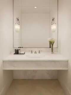 a bathroom with a sink