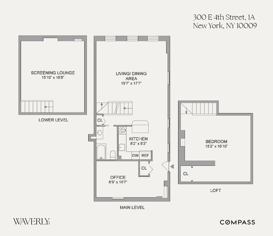 300 East 4th Street 1A E. Greenwich Village New York NY 10009