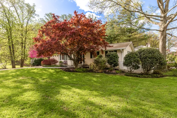 a view of a entryway door front of house