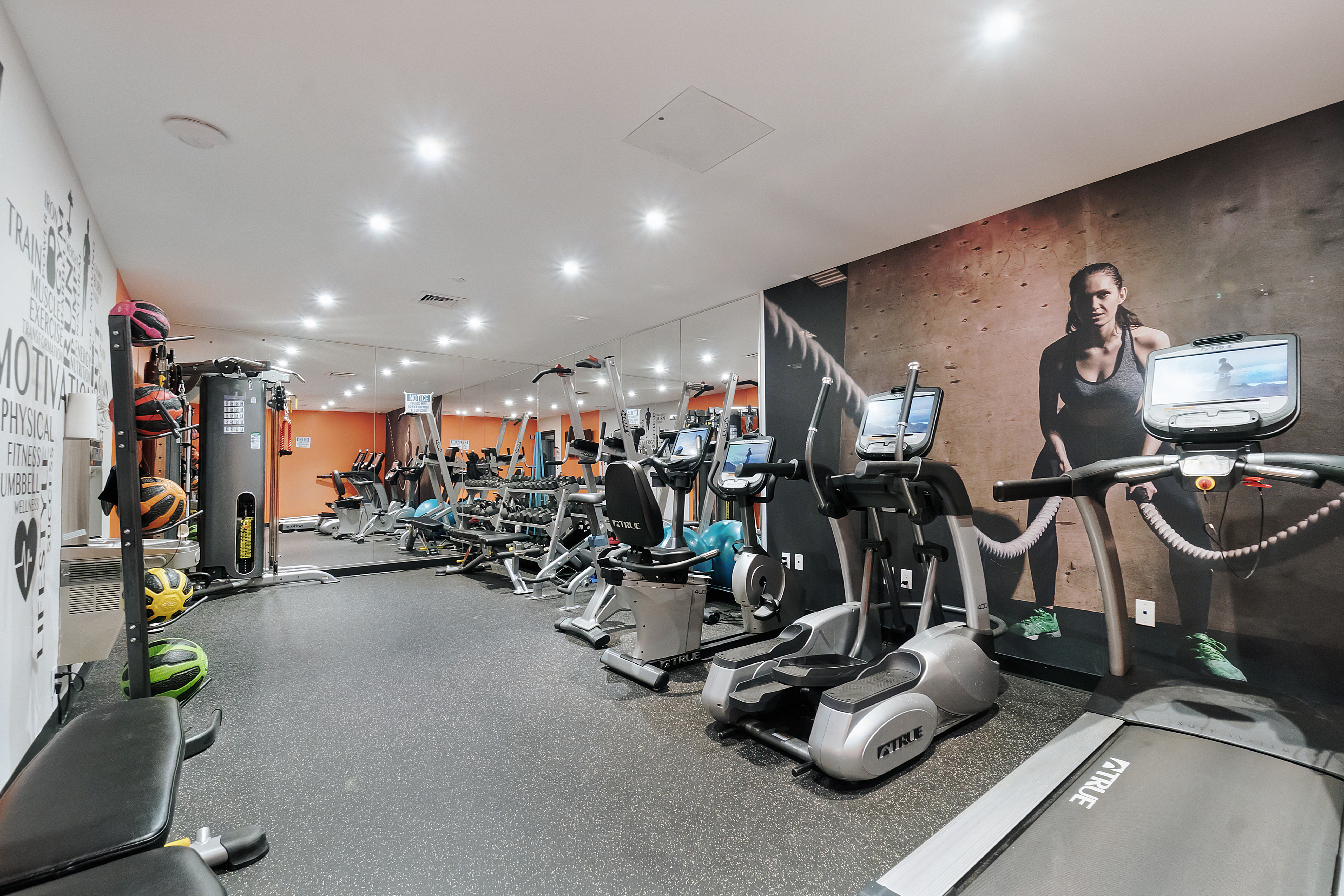 401 Rutland Road, Unit 2C Brooklyn, NY 11203 - Photo 8 of 13 a view of a room with gym equipment