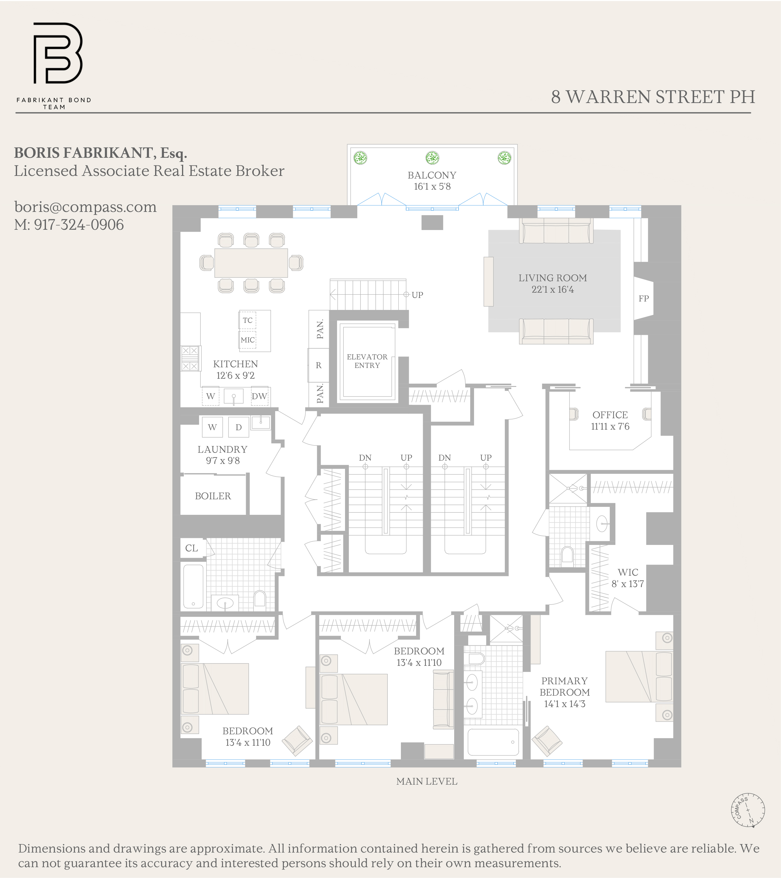 8 Warren Street, Unit PH Manhattan, NY 10007 - Photo 23 of 23