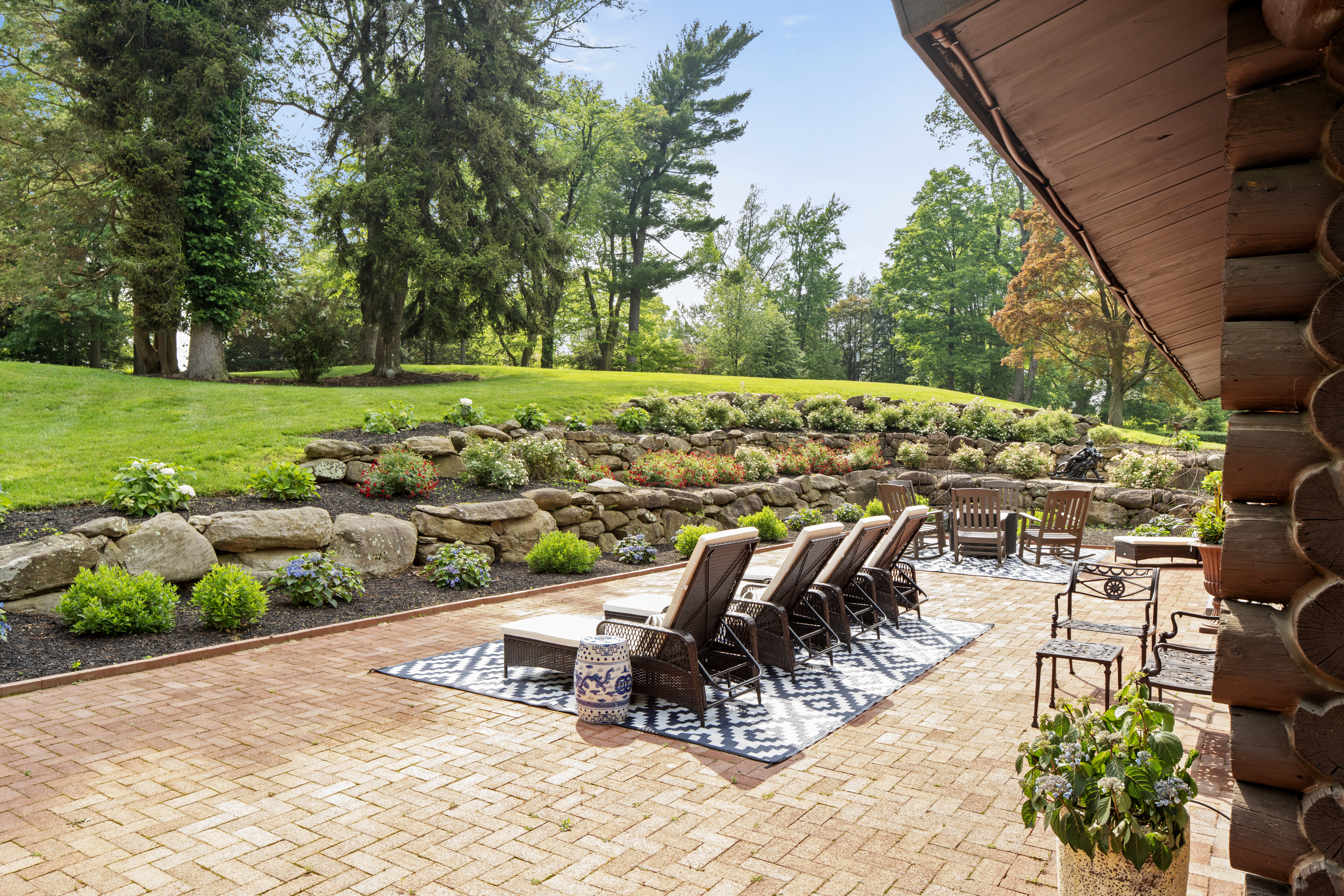 950 Stoke Road Villanova, PA 19085 - Photo 5 of 8 a view of a chairs and table in the garden