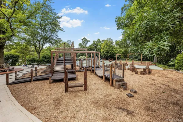 a view of outdoor space with seating