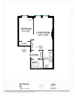 $625,000 | 108 West 87th Street, Unit 3A | Upper West Side