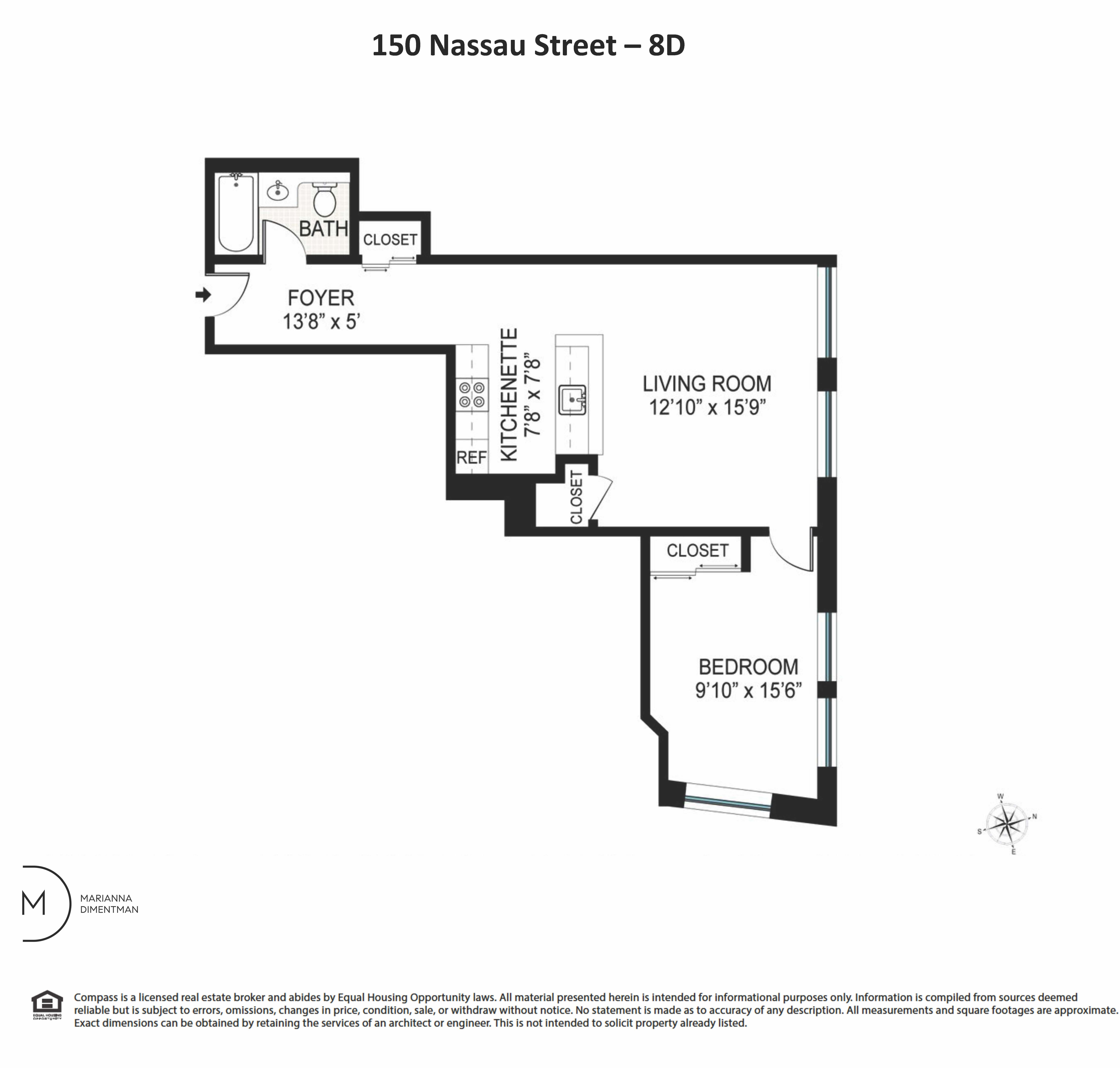 150 Nassau Street, Unit 8D Manhattan, NY 10038 - Photo 14 of 14