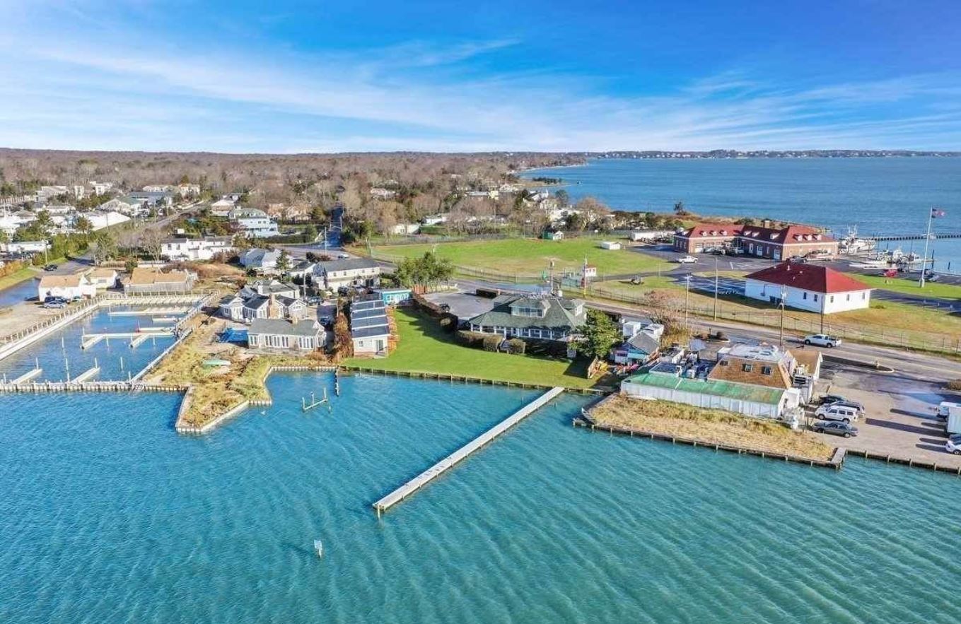 32 Lighthouse Road Hampton Bays, NY 11946 - Photo 7 of 51 an aerial view of a ocean view