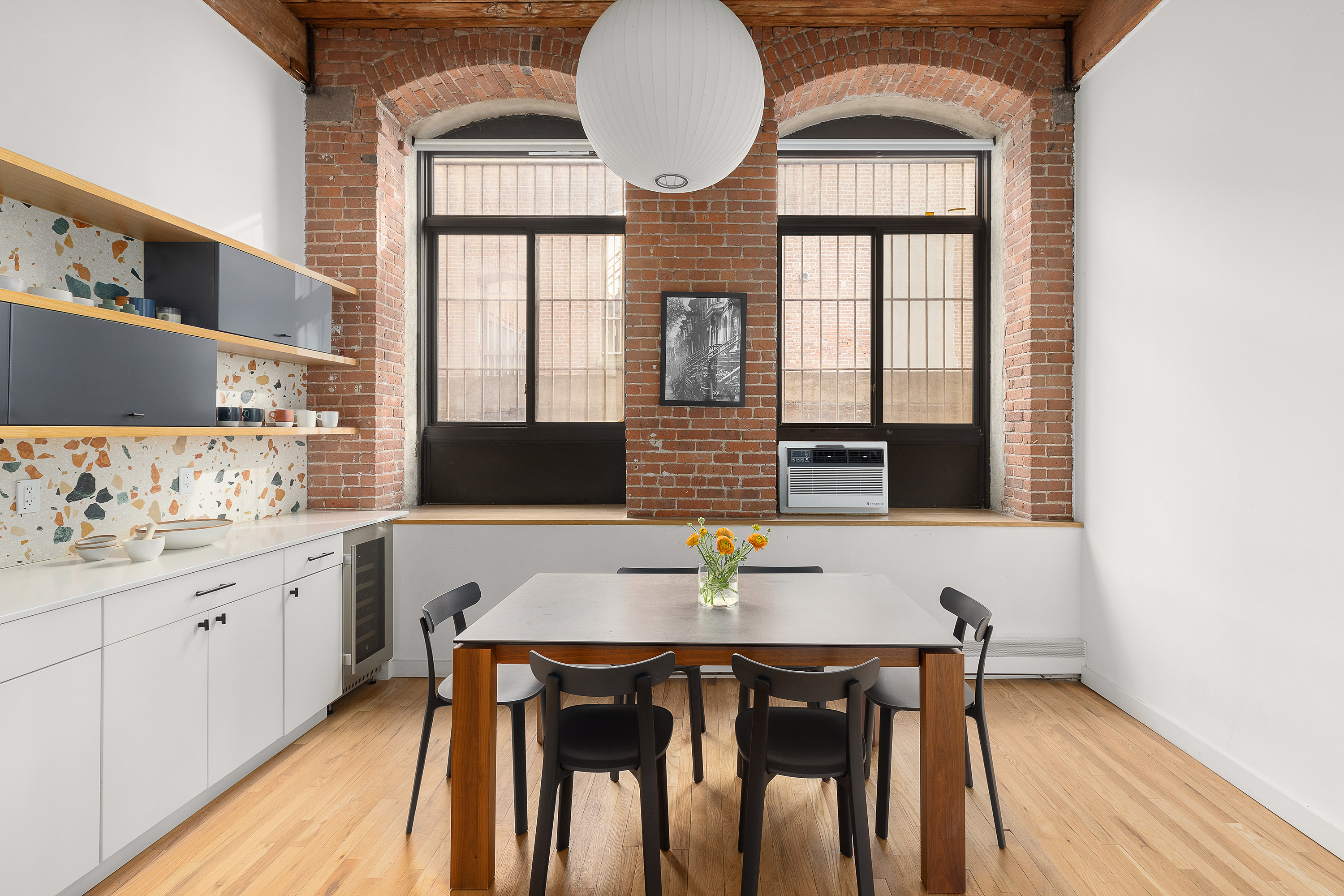 420 12th Street, Unit E1L Brooklyn, NY 11215 - Photo 4 of 15 a dining room with furniture and window
