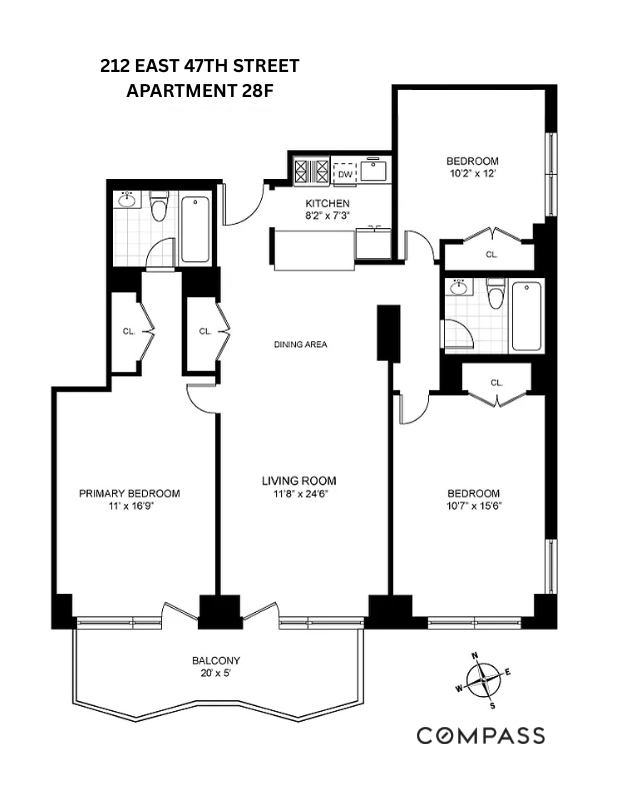 212 East 47th Street, Unit 28F Manhattan, NY 10017 - Photo 6 of 6
