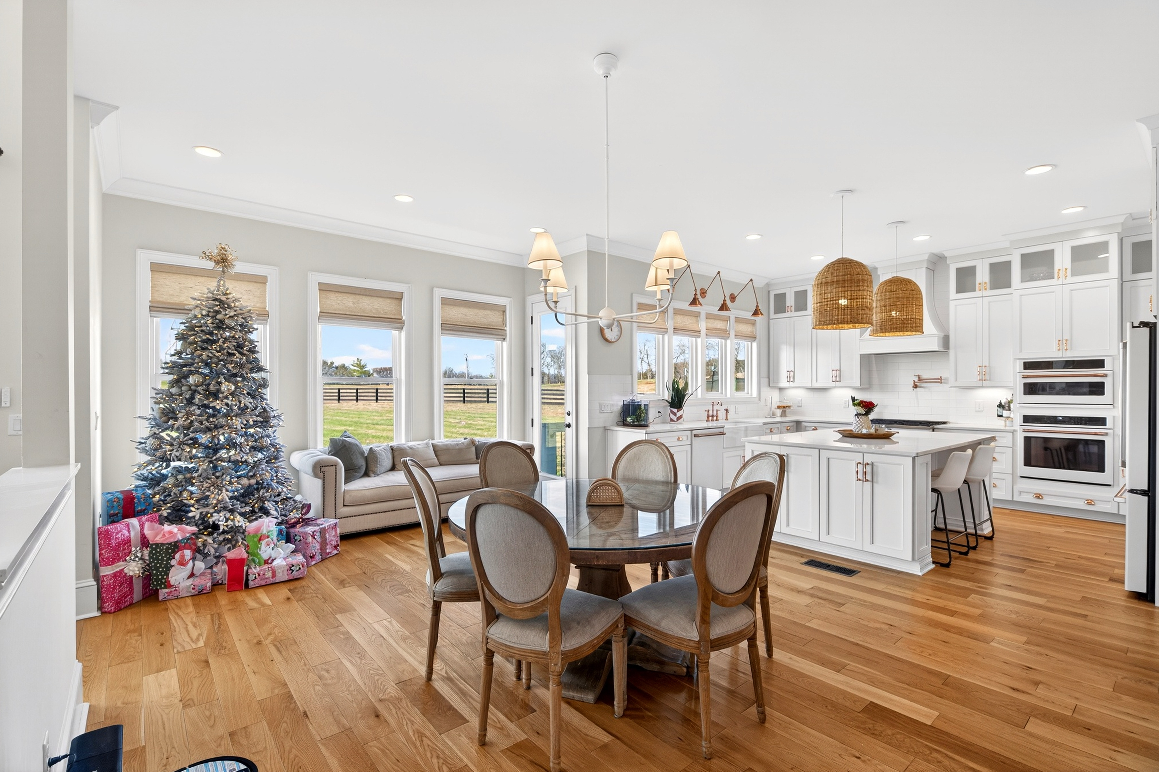 1703 Swansons Rdg Drive Franklin, TN 37064 - Photo 19 of 67 a view of a dining room with furniture window and wooden floor