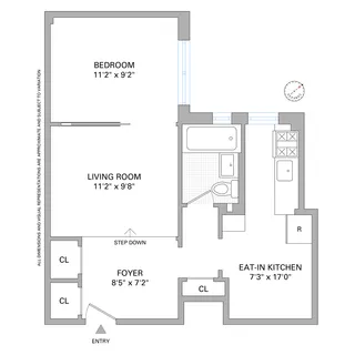 $450,000 | 160 West 85th Street, Unit 3F | Upper West Side