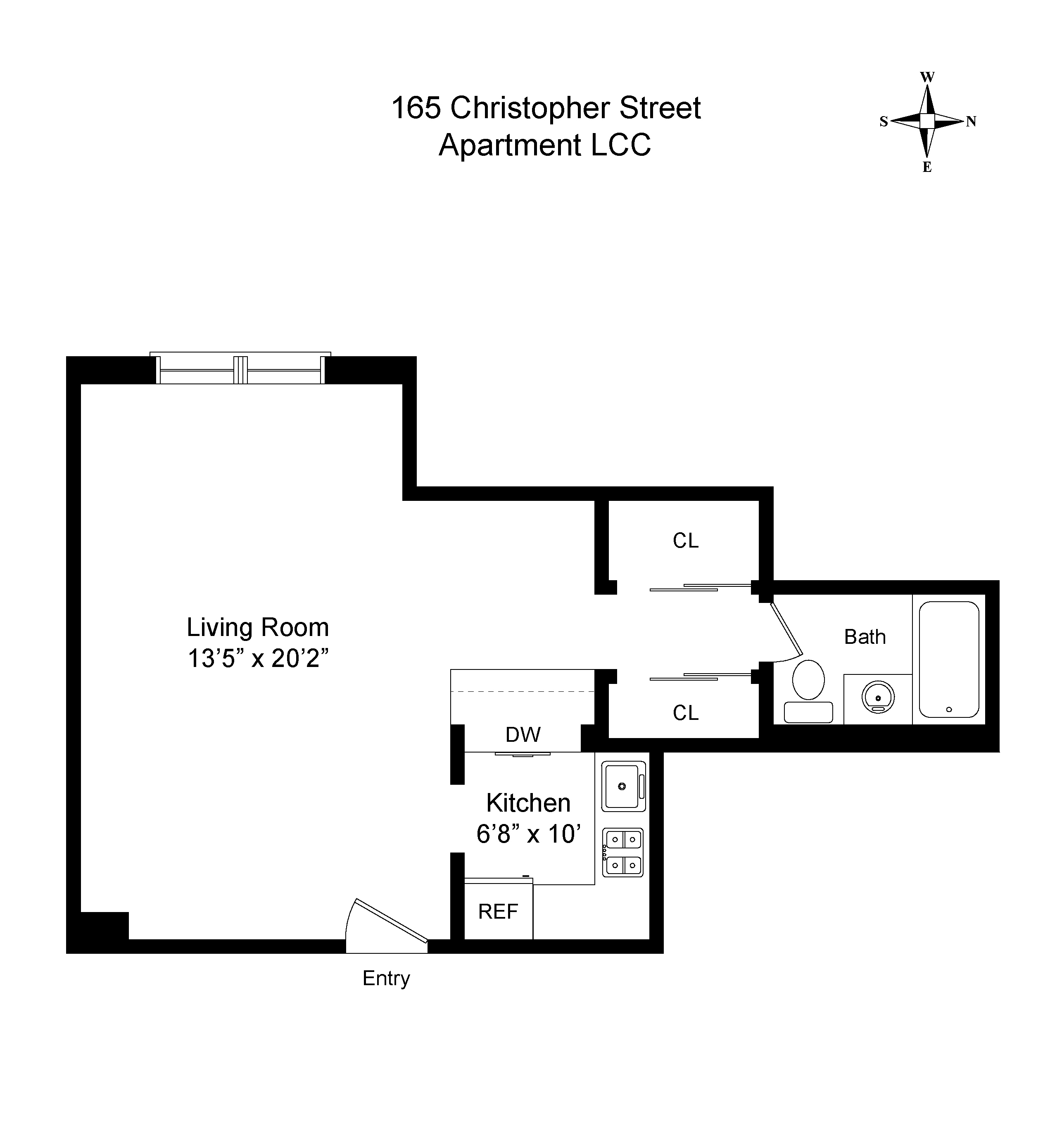 165 Christopher Street, Unit LCC Manhattan, NY 10014 - Photo 5 of 5 a picture of a park