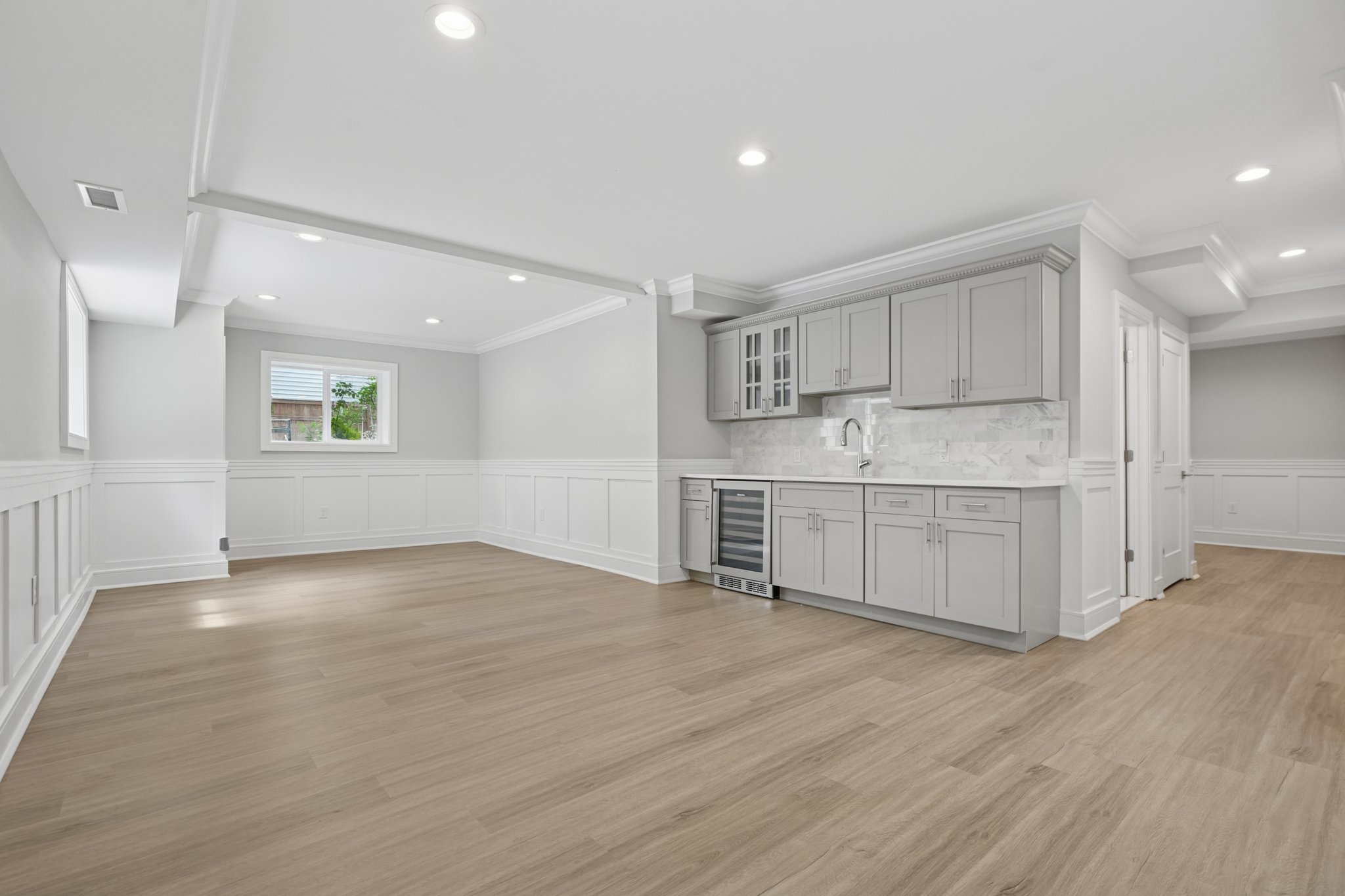 823 River Road Chatham, NJ 07928 - Photo 44 of 60 a view of kitchen with wooden floor and electronic appliances