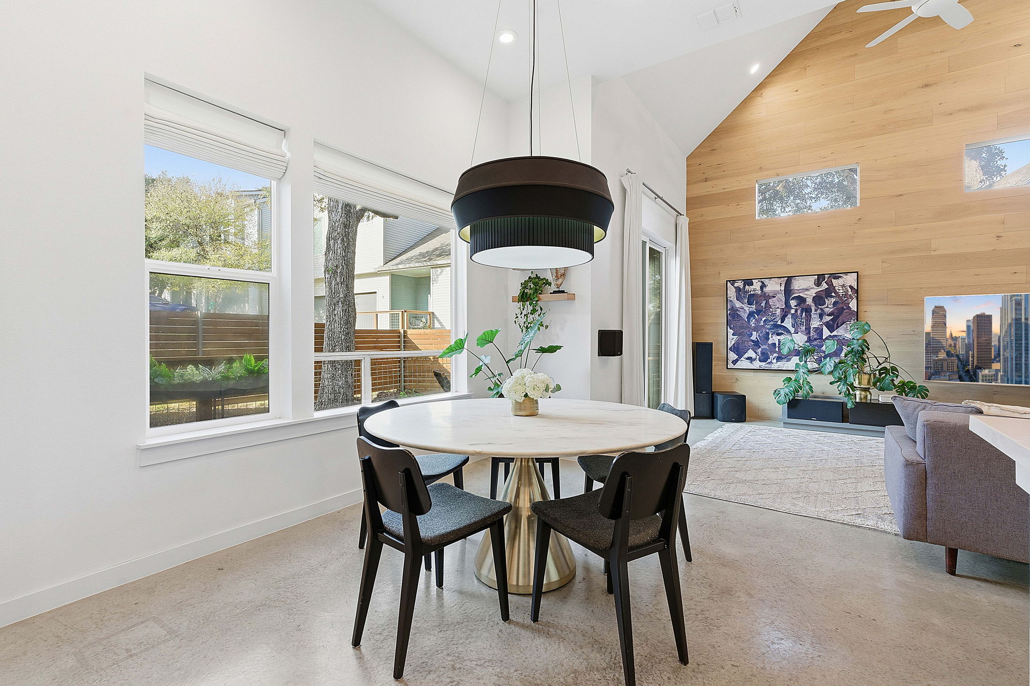 3001 Del Curto Road, Unit 10 Austin, TX 78704 - Photo 7 of 44 a dining room with furniture and window