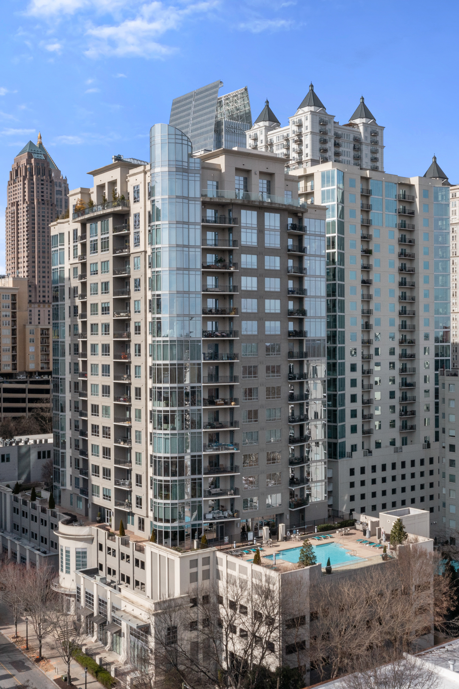 222 12th Street Northeast Atlanta, GA 30309 - Photo 51 of 56 a view of a tall building