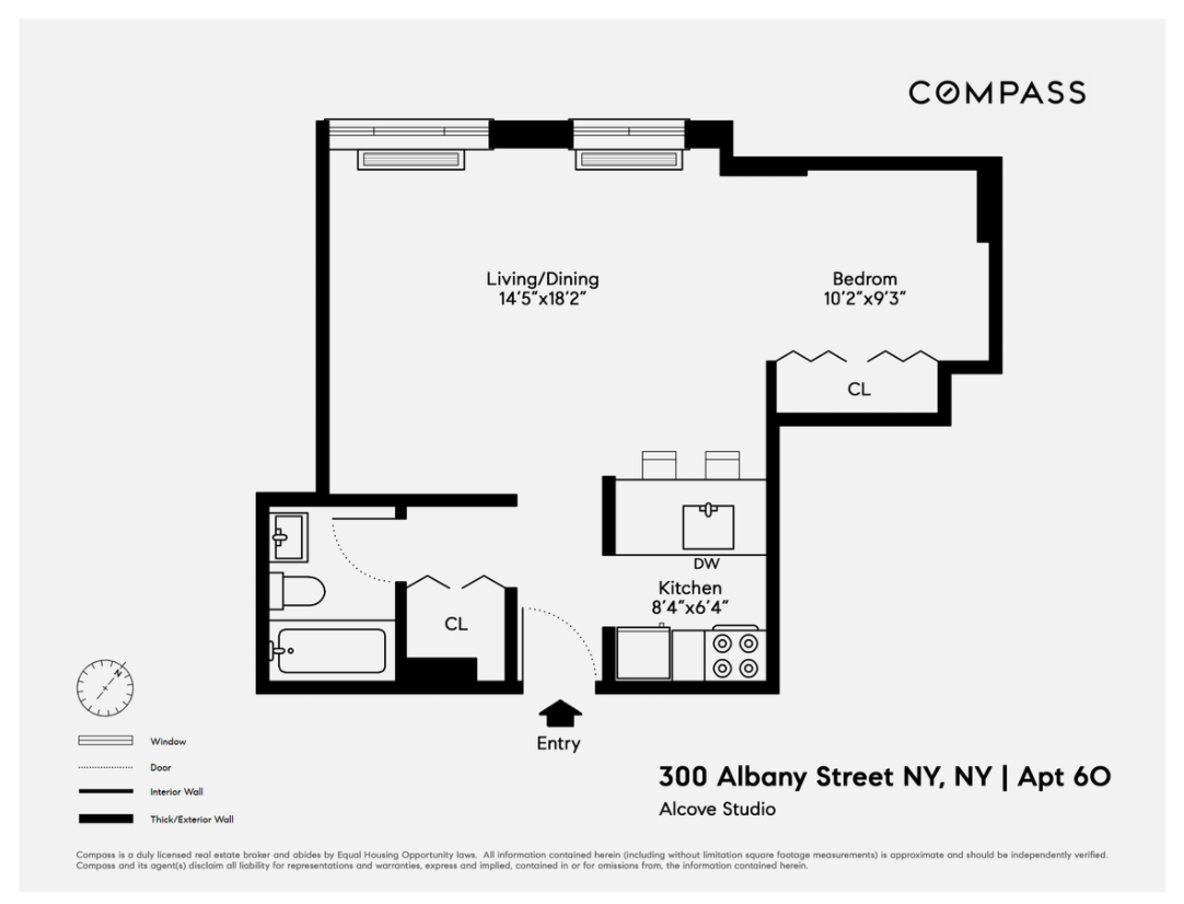 300 Albany Street, Unit 6O Manhattan, NY 10280 - Photo 5 of 5 Gallery Image 5
