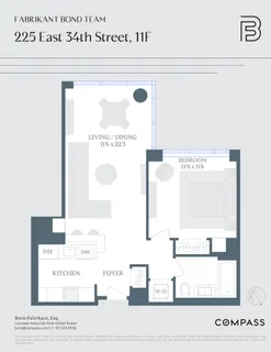 $5,350 | 225 East 34th Street, Unit 11F | Murray Hill