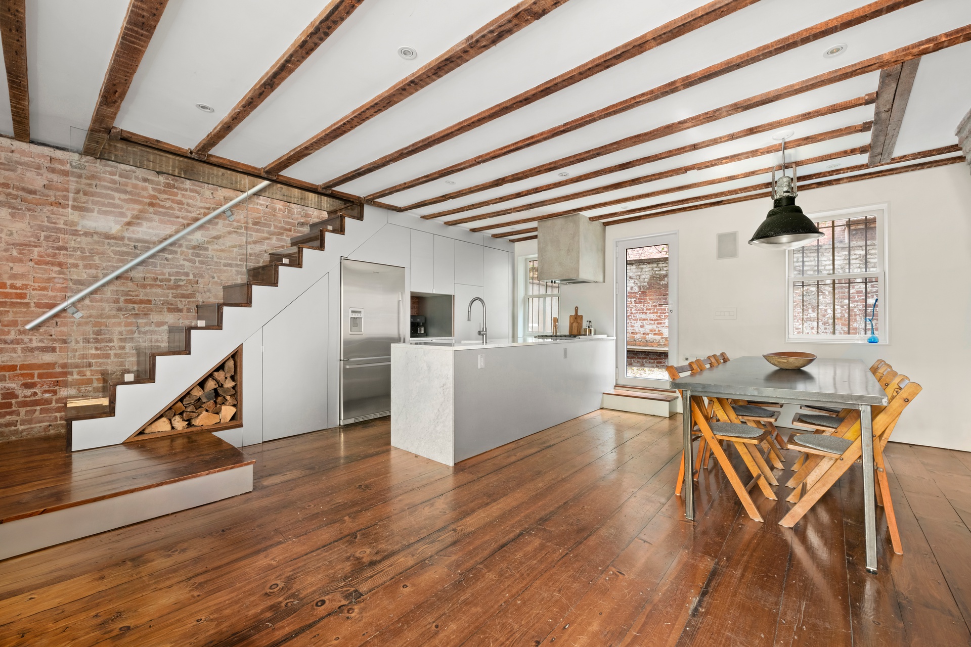 8 Sylvan Terrace Manhattan, NY 10032 - Photo 5 of 19 a living room with furniture and a wooden floor