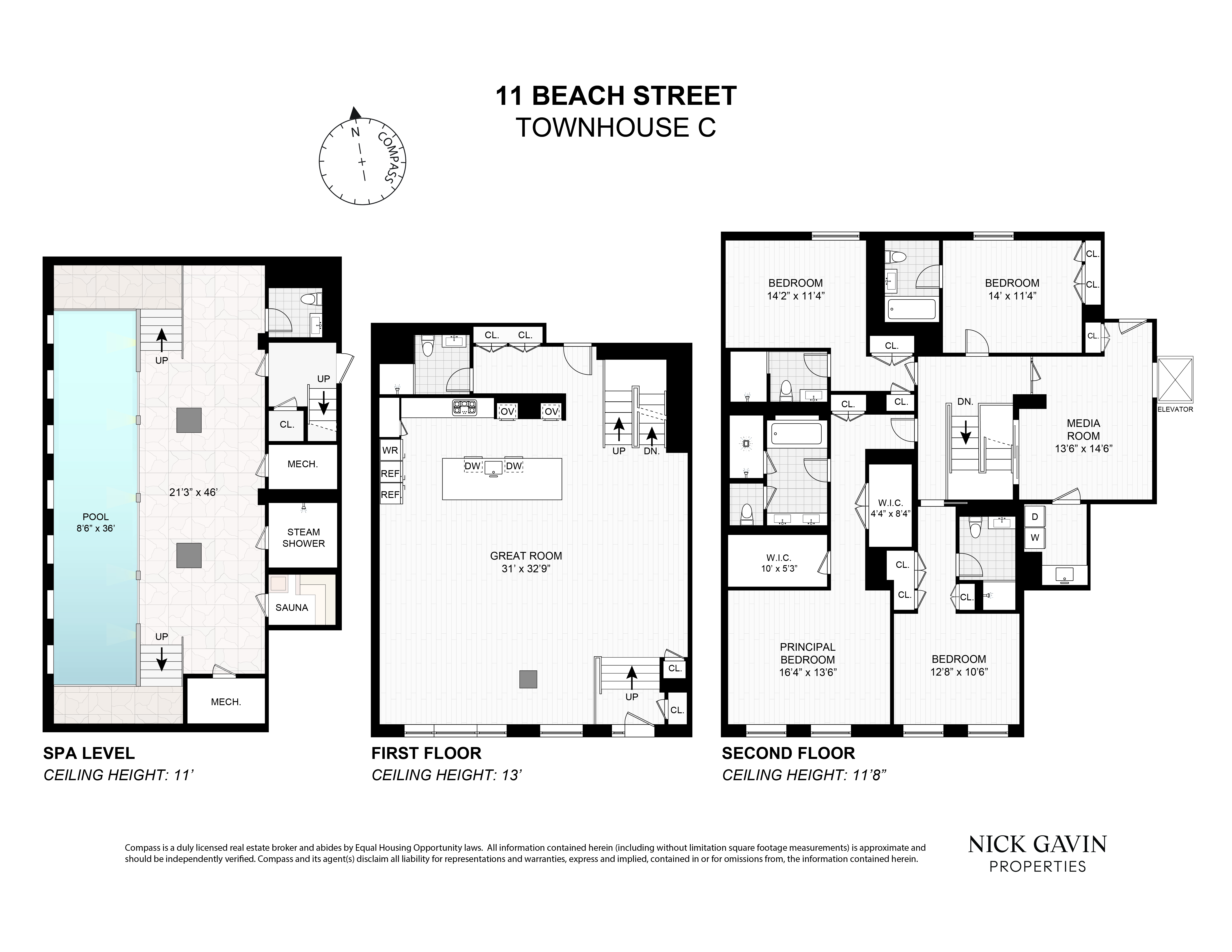 11 Beach Street, Unit THC Manhattan, NY 10013 - Photo 22 of 22 a black and white photo of a book