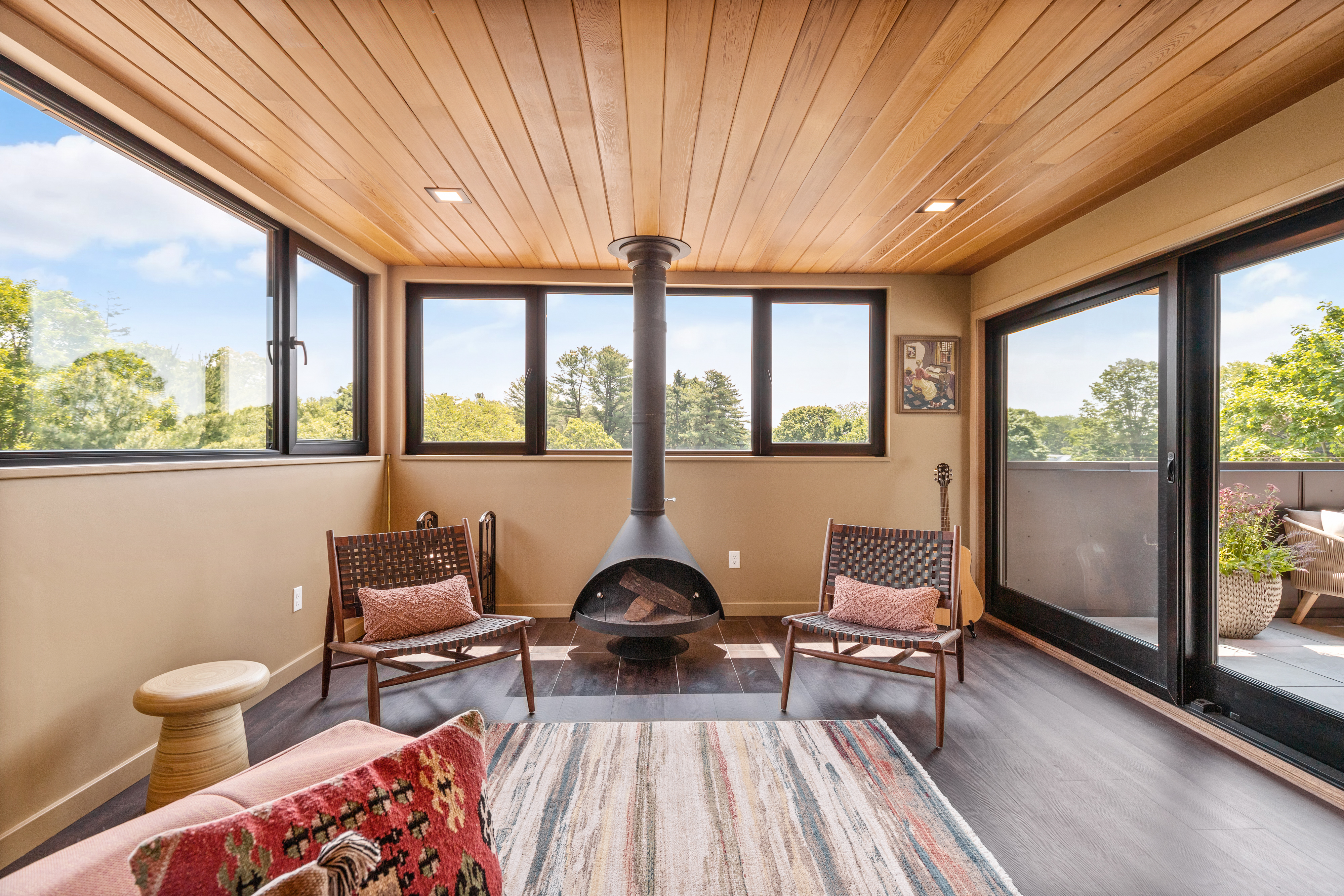 7 Pickman Road Beverly, MA 01915 - Photo 16 of 31 a living room with furniture a rug and a large window