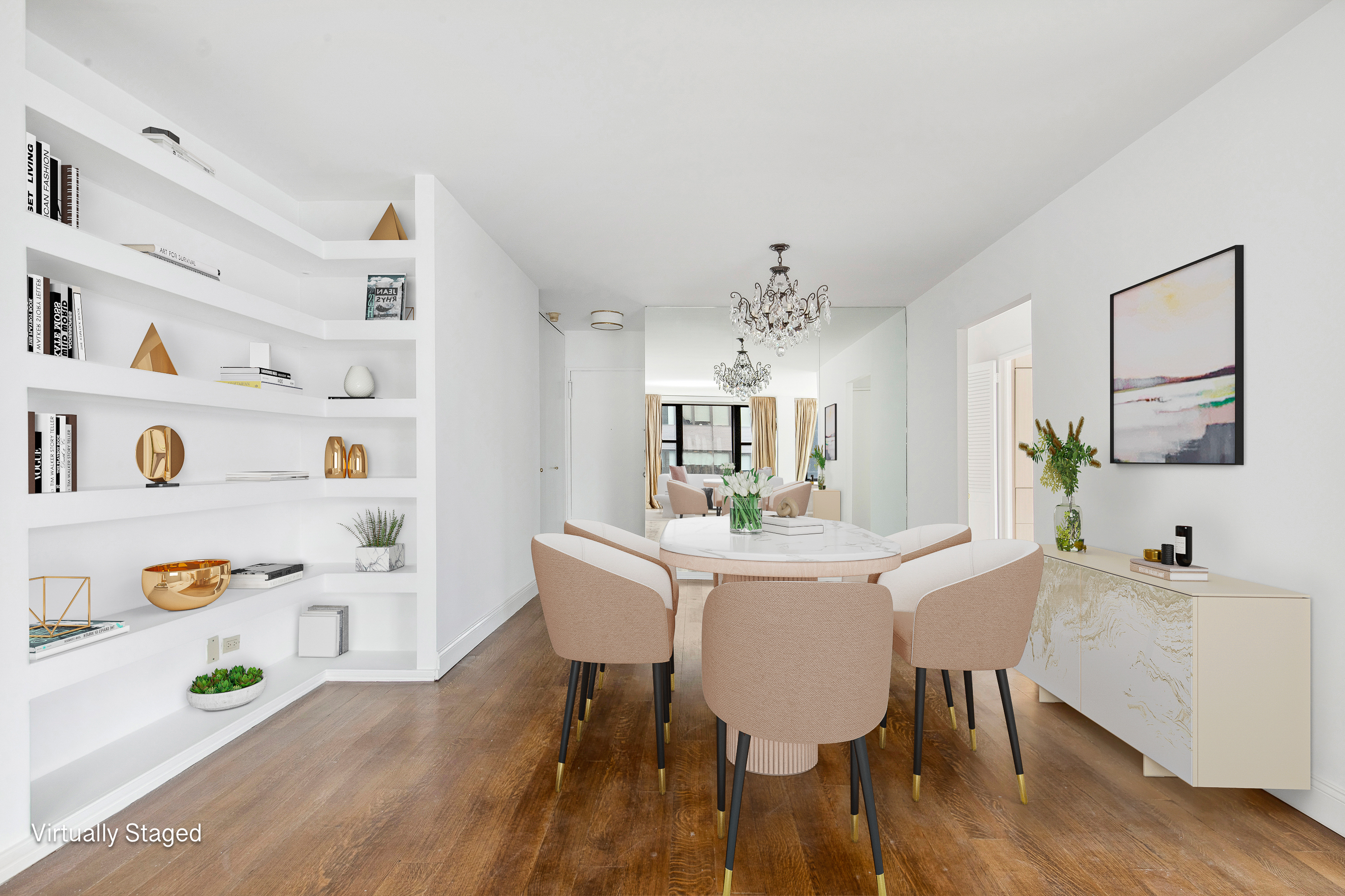 117 East 57th Street, Unit 35D Manhattan, NY 10022 - Photo 9 of 30 a view of a dining room with furniture