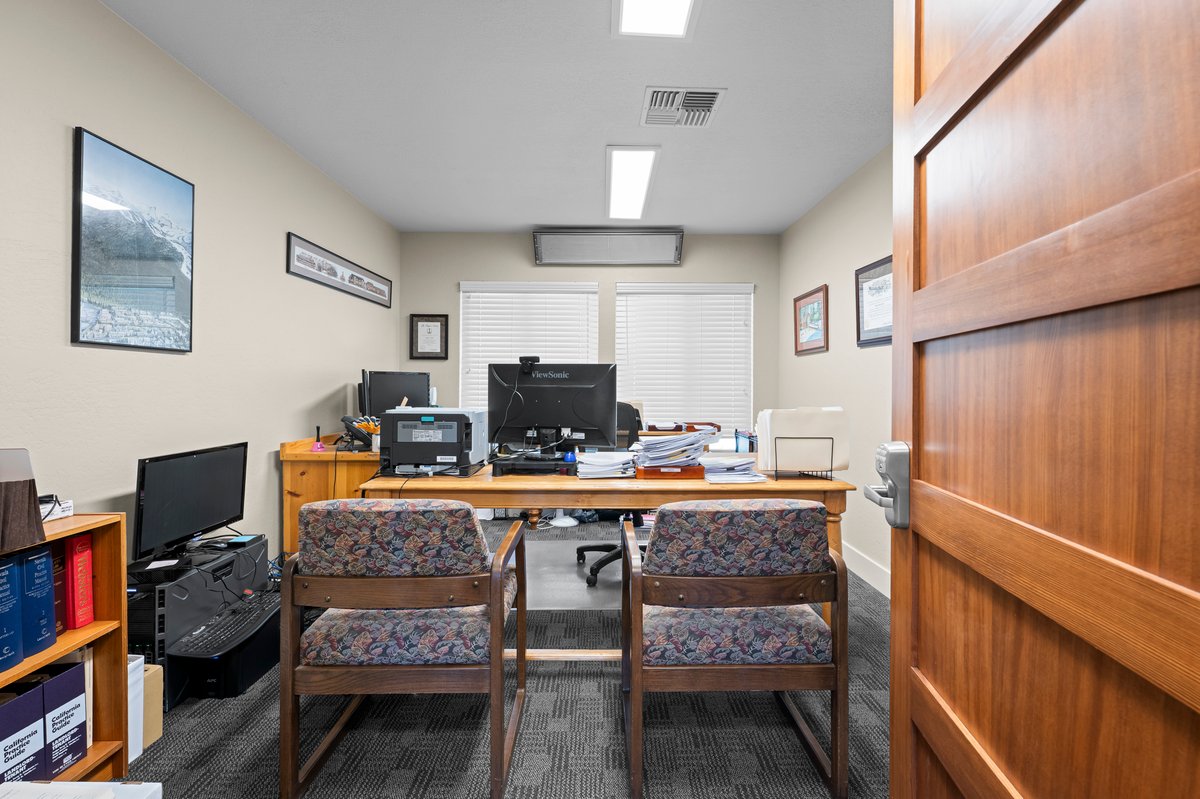 625 Highway 50 Zephyr Cove, NV 89448 - Photo 28 of 38 a view of a workspace with furniture and a window