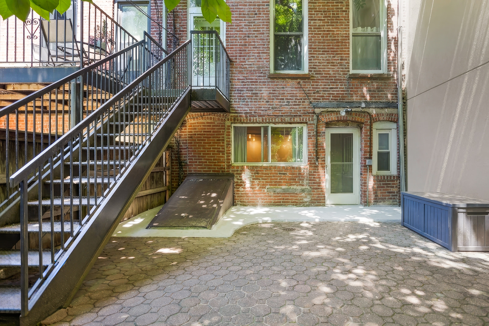 726A Union Street, Unit 1 Brooklyn, NY 11215 - Photo 11 of 13 a view of a house with wooden floor and iron gate