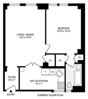 $648,000 | 269 West 72nd Street, Unit 9A | Upper West Side