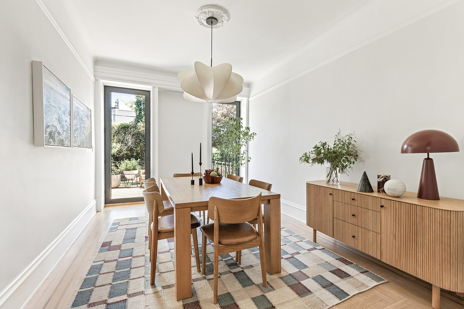 47 Sherman Street, Unit 2 Brooklyn, NY 11215 - Photo 6 of 23 a view of a dining room with furniture window and wooden floor