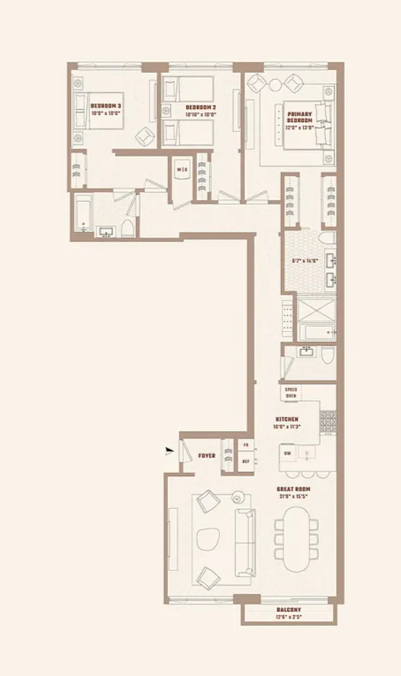 $3,450,000 | 126 East 86th Street, Unit 5B | Upper East Side