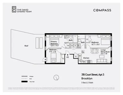 $7,750 | 315 Court Street, Unit 3 | Carroll Gardens