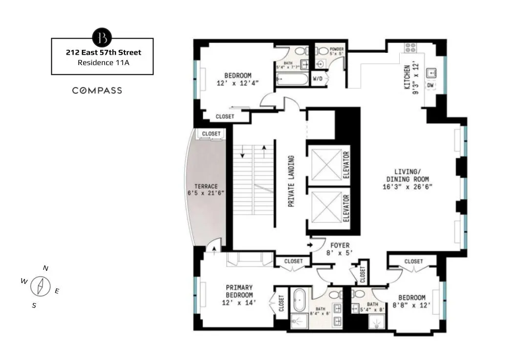 $2,675,000 | 212 East 57th Street, Unit 11A | Midtown East