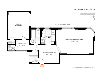 $565,000 | 180 Cabrini Boulevard, Unit 37 | Hudson Heights