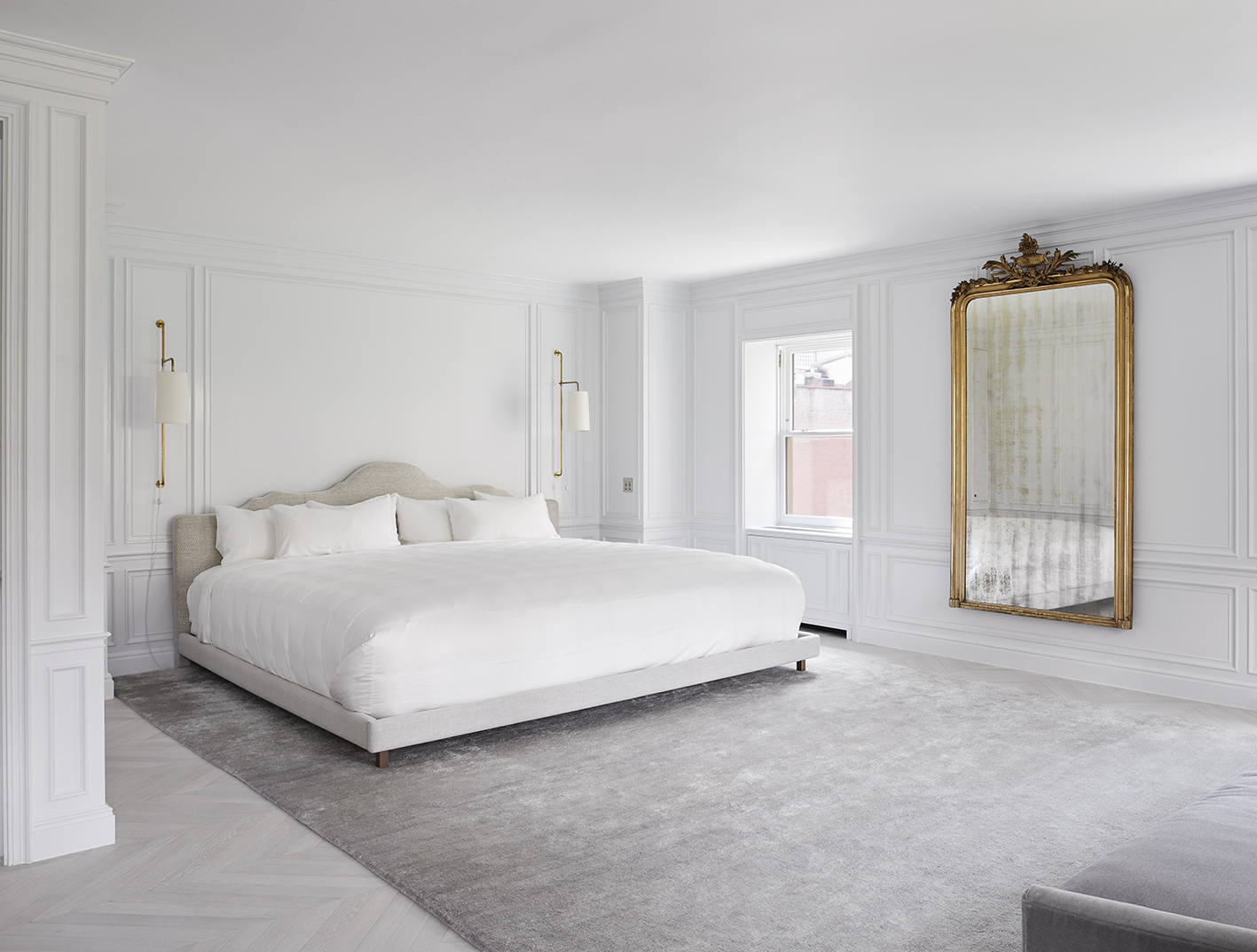 78 Irving Place, Unit PH Manhattan, NY 10003 - Photo 10 of 27 a large white bed in a white room