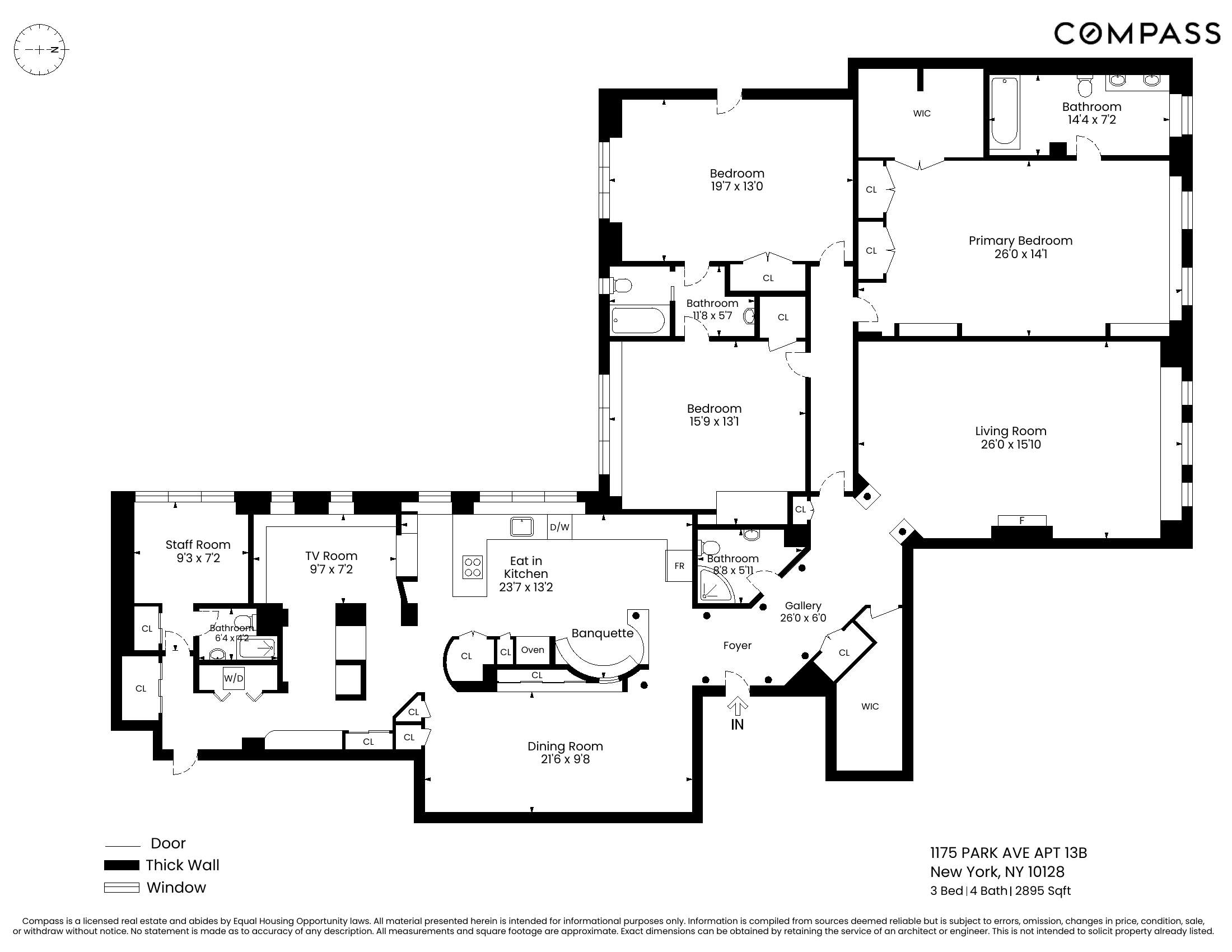 1175 Park Avenue, Unit 13B Manhattan, NY 10128 - Photo 12 of 12