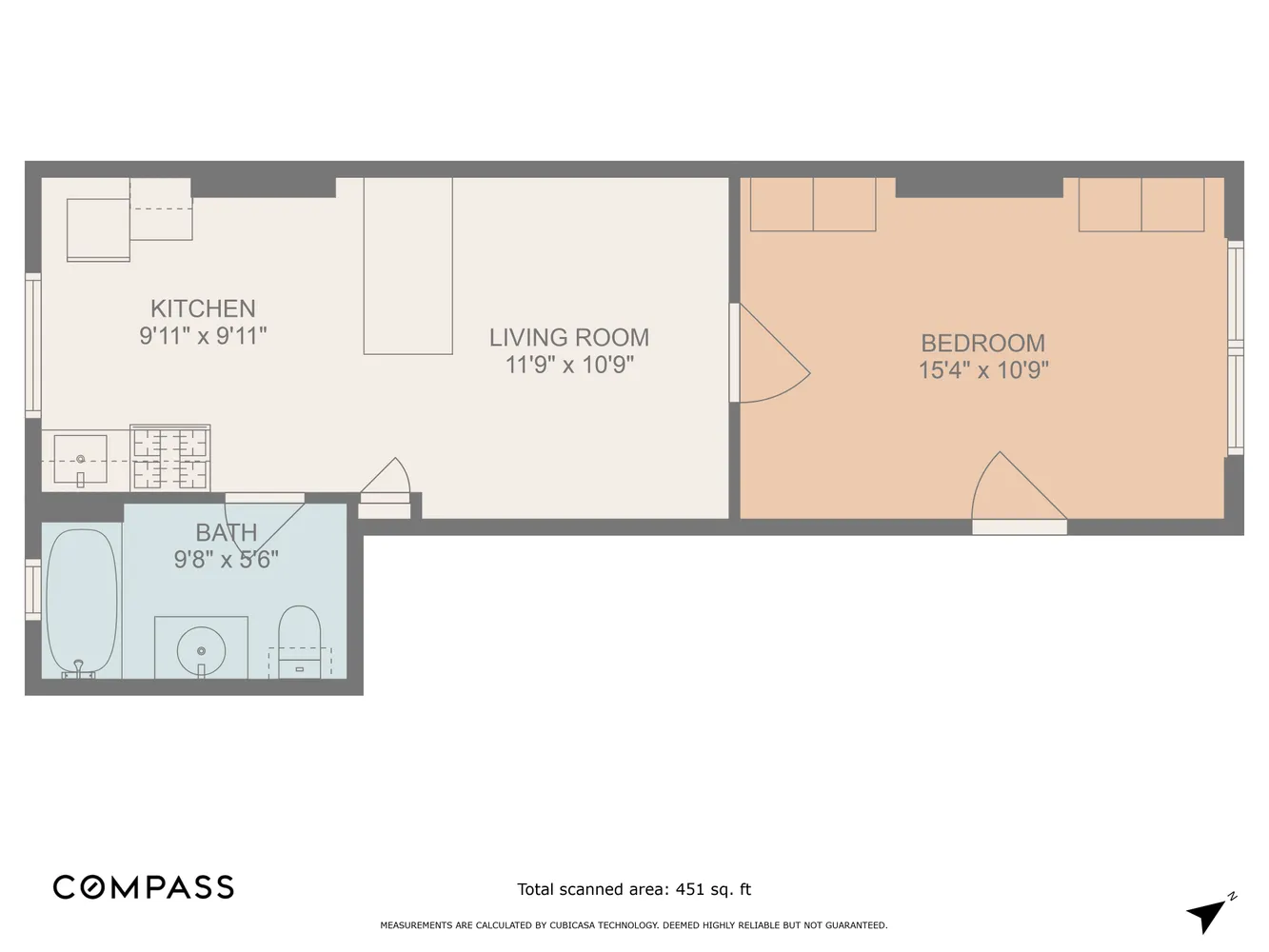 $2,175 | 438 41st Street, Unit 2 | Sunset Park