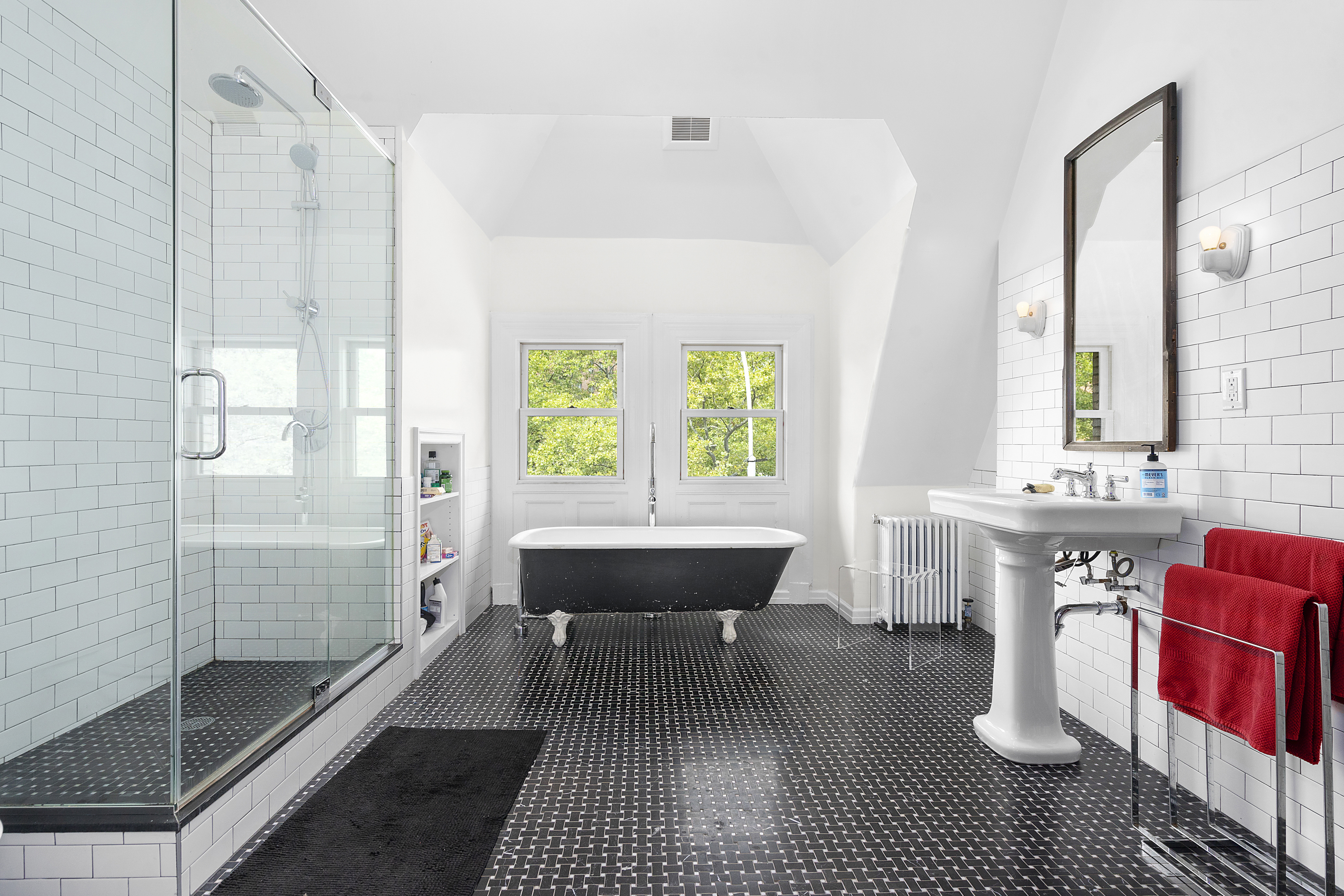 394 Lafayette Avenue, Unit 2 Brooklyn, NY 11238 - Photo 11 of 13 a bathroom with a sink a toilet and shower