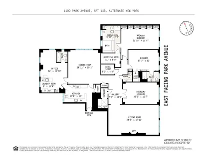 $5,195,000 | 1100 Park Avenue, Unit 14B | Upper East Side