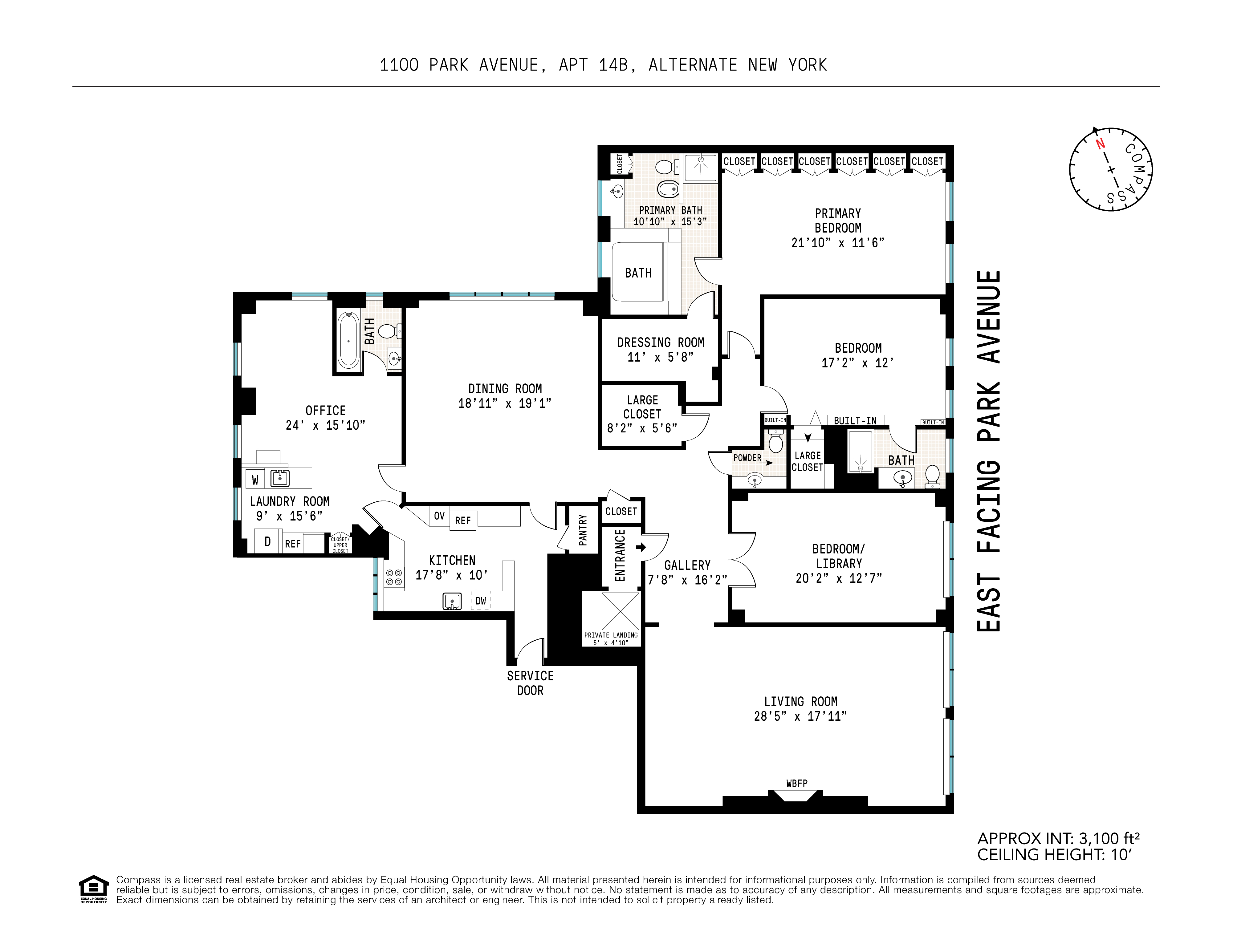 1100 Park Avenue, Unit 14B Manhattan, NY 10128 - Photo 13 of 14