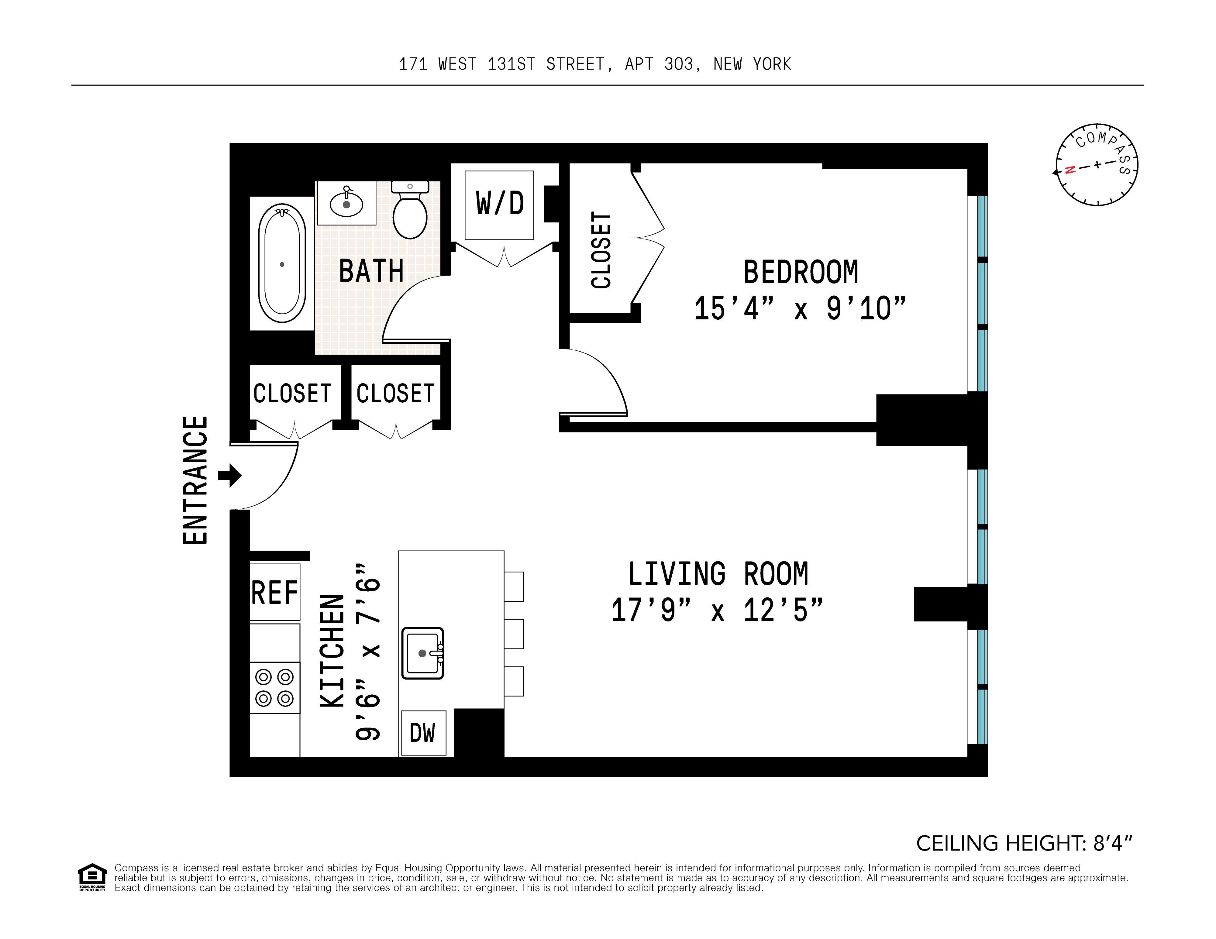 171 West 131st Street, Unit 303 Manhattan, NY 10027 - Photo 12 of 12 Gallery Image 12