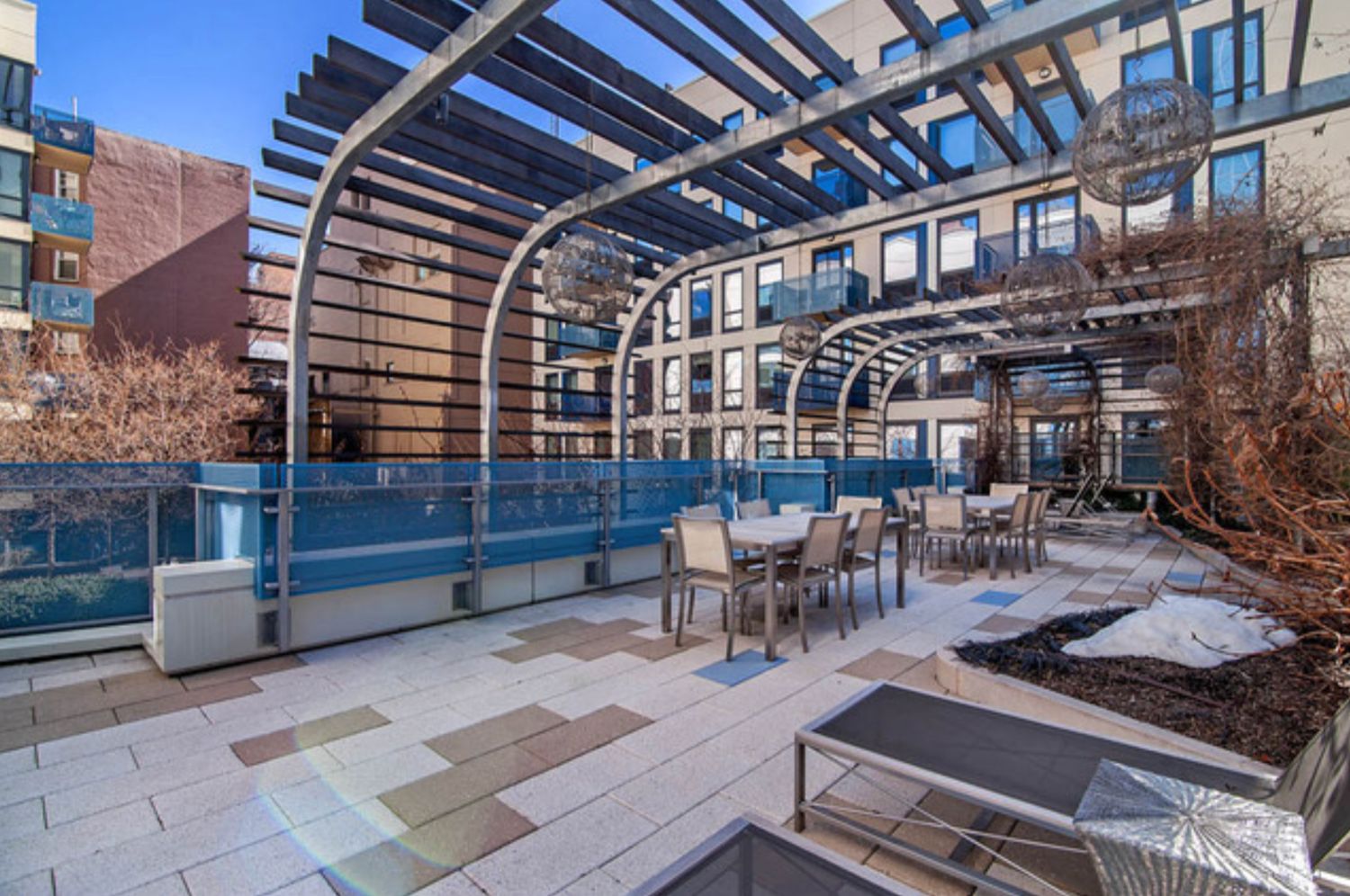 454 West 54th Street, Unit PHC Manhattan, NY 10019 - Photo 18 of 27 a view of a chairs and tables in patio