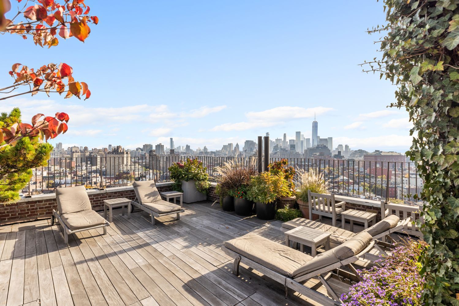 302 West 12th Street, Unit 12C Manhattan, NY 10014 - Photo 10 of 13 a view of a terrace with sitting area