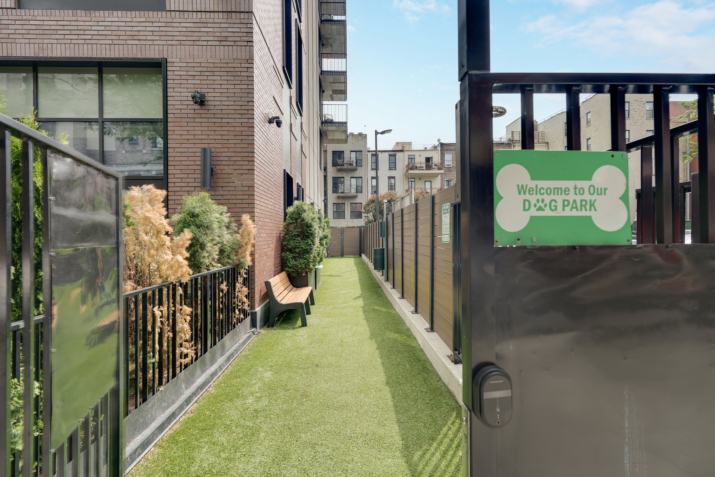 224 West 124th Street, Unit 1501 Manhattan, NY 10027 - Photo 21 of 23 a view of a porch with wooden floor