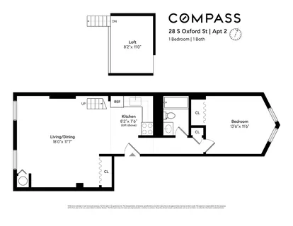 $1,300,000 | 28 South Oxford Street, Unit 2 | Fort Greene